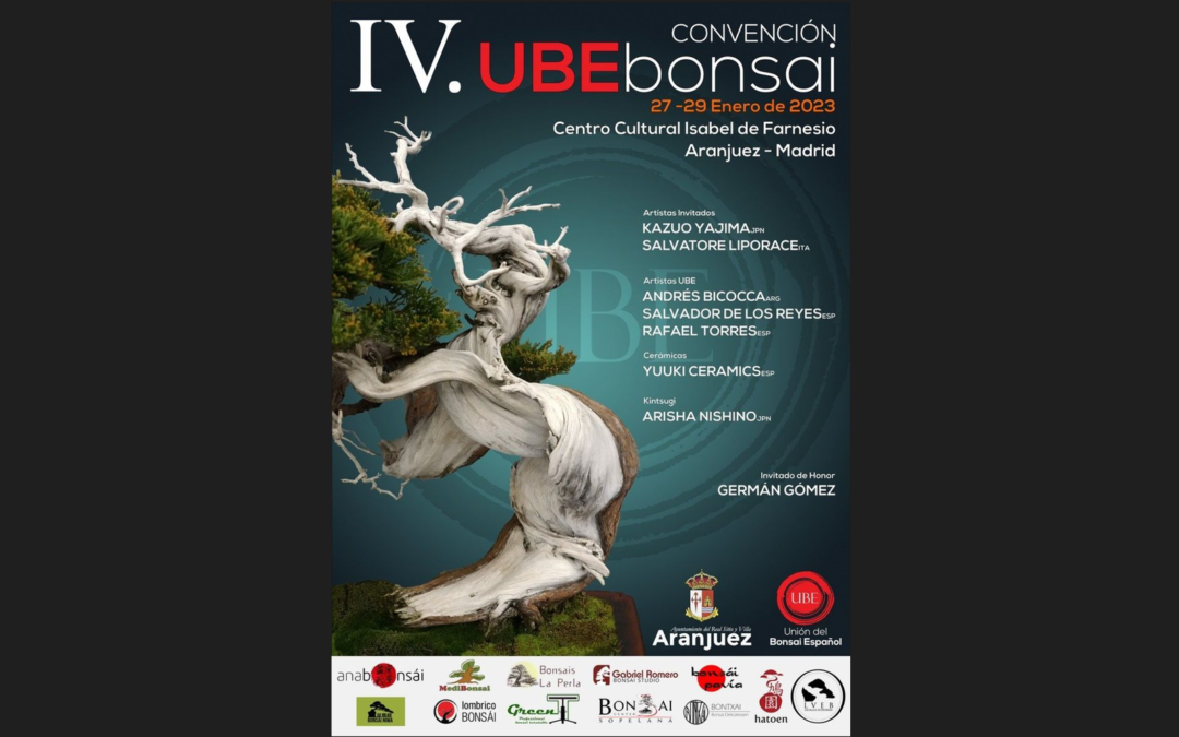 Convención IV UBE bonsai 27-29 enero 2023 Aranjuez